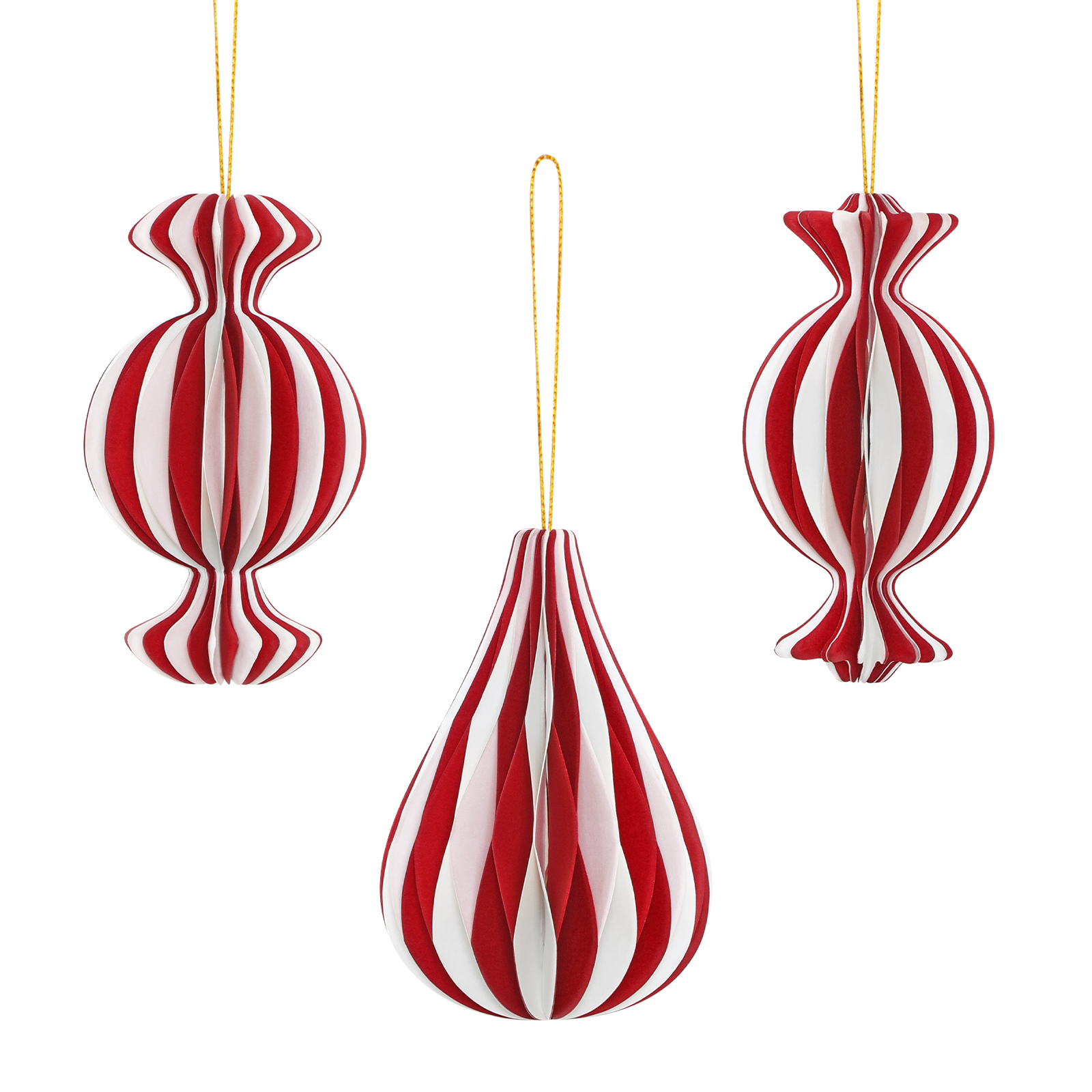 New Honeycomb paper ornaments Dark Green Tree-01.jpg